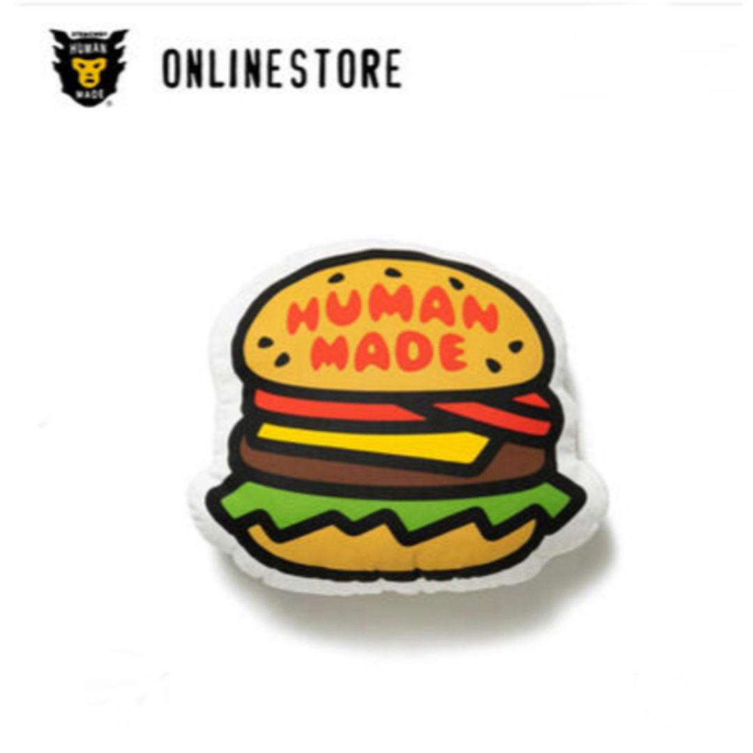 HUMAN MADE - HUMAN MADE HAMBURGER CUSHIONの通販 by でぶ HUMAN MADE - HUMAN MADE HAMBURGER CUSHIONの通販 by でぶ