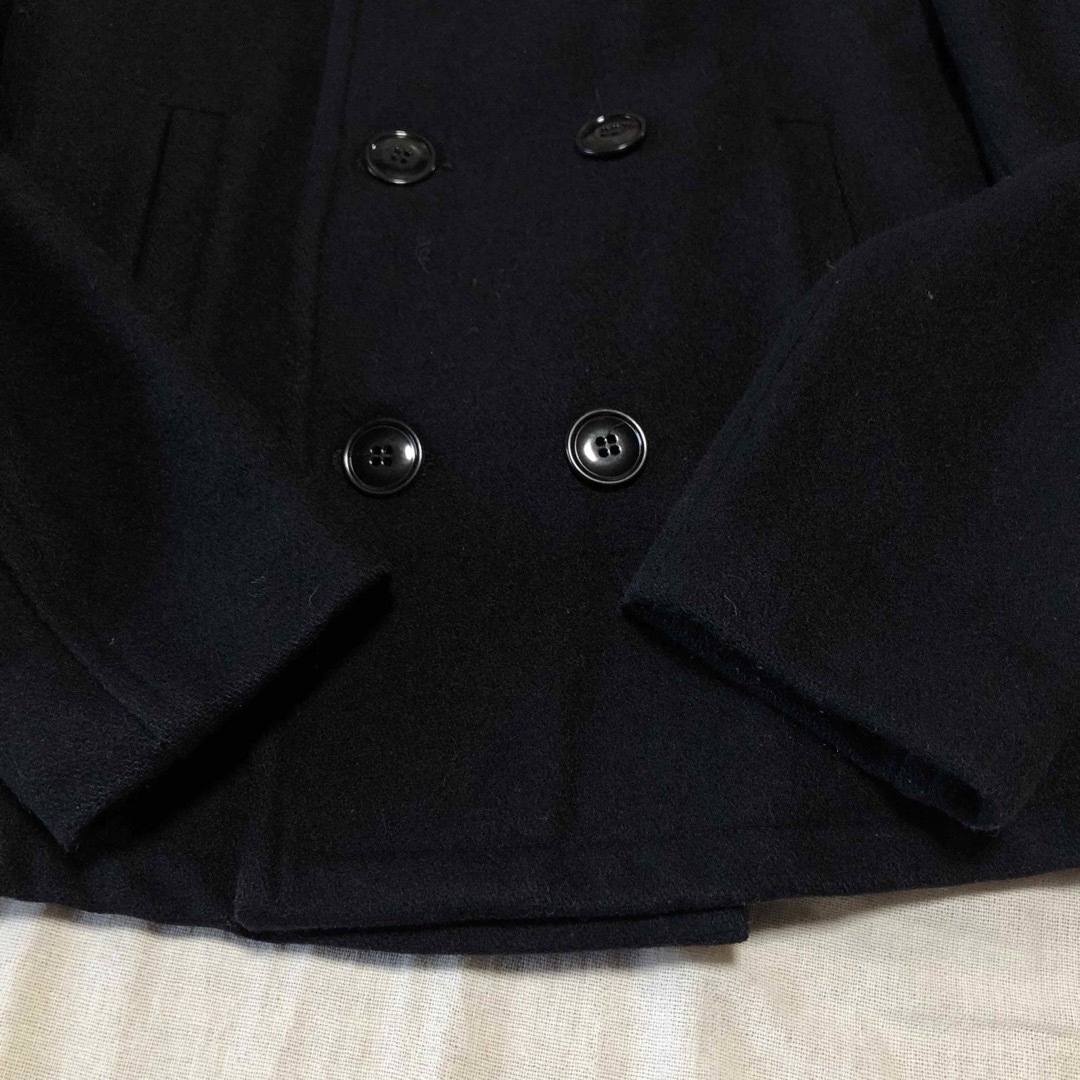 FIDELITY(フェデリティー)の【極美品】FIDELITY×ジャーナルスタンダード ピーコート USA製 L 黒 メンズのジャケット/アウター(ピーコート)の商品写真