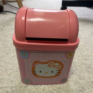 ハローキティ(ハローキティ)のハローキティ　キティちゃん　ダストボックス　ミニゴミ箱　小物入れ(キャラクターグッズ)