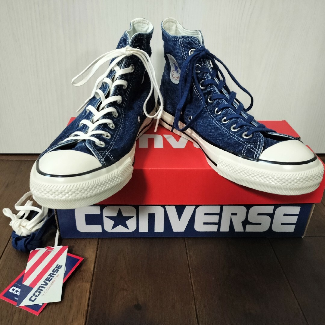 ALL STAR（CONVERSE）(オールスター)のコンバース allstar U.S.ORIGINATOR DENIM Hi メンズの靴/シューズ(スニーカー)の商品写真