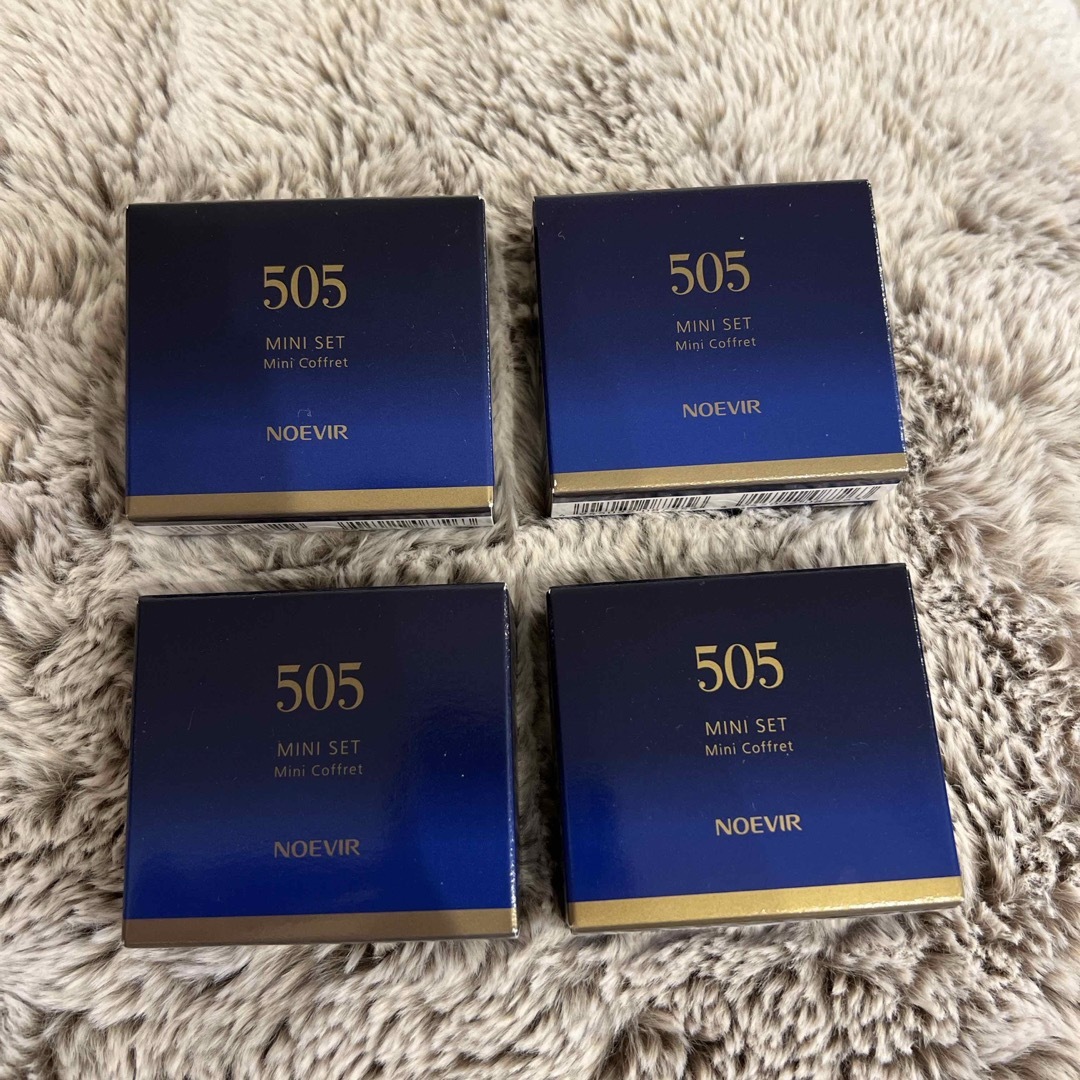 noevir(ノエビア)のノエビア 505 ミニセット ×4箱 コスメ/美容のキット/セット(サンプル/トライアルキット)の商品写真