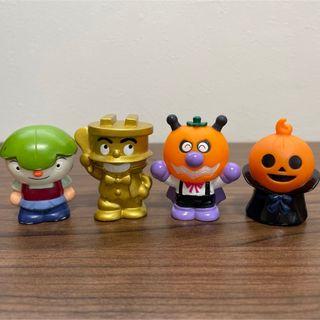 アンパンマン(アンパンマン)のアンパンマン　指人形　ハロウィンマン　バイキンマン　かまめしどん　かしわもち(キャラクターグッズ)