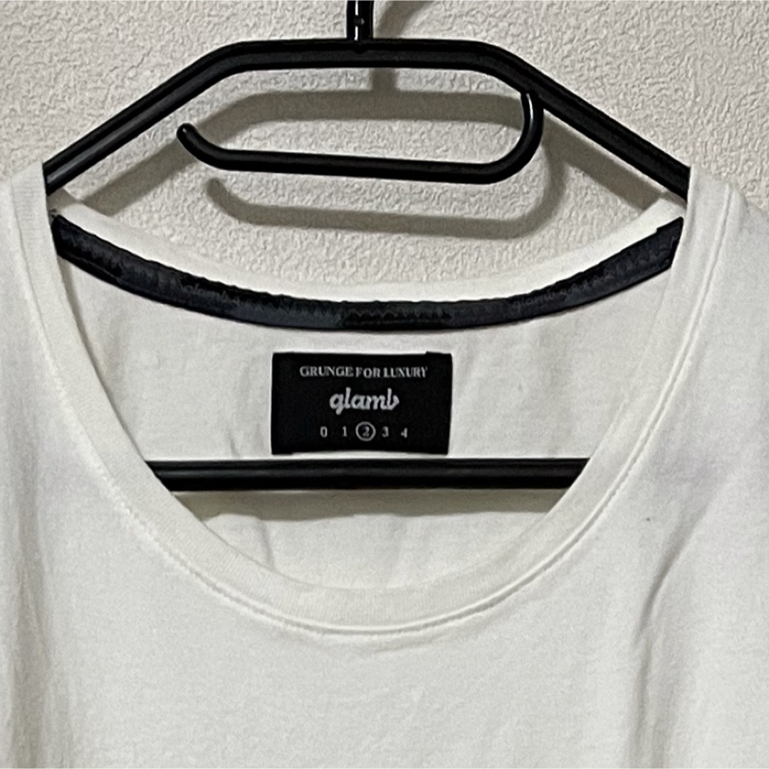 glamb(グラム)のglamb 長袖Tシャツ　ダメージ加工 メンズのトップス(Tシャツ/カットソー(七分/長袖))の商品写真