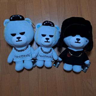 ビッグバン(BIGBANG)のBIGBANG☆KRUNK超BIGぬいぐるみジヨン&ヨンベとBIGヨンベ(ミュージシャン)