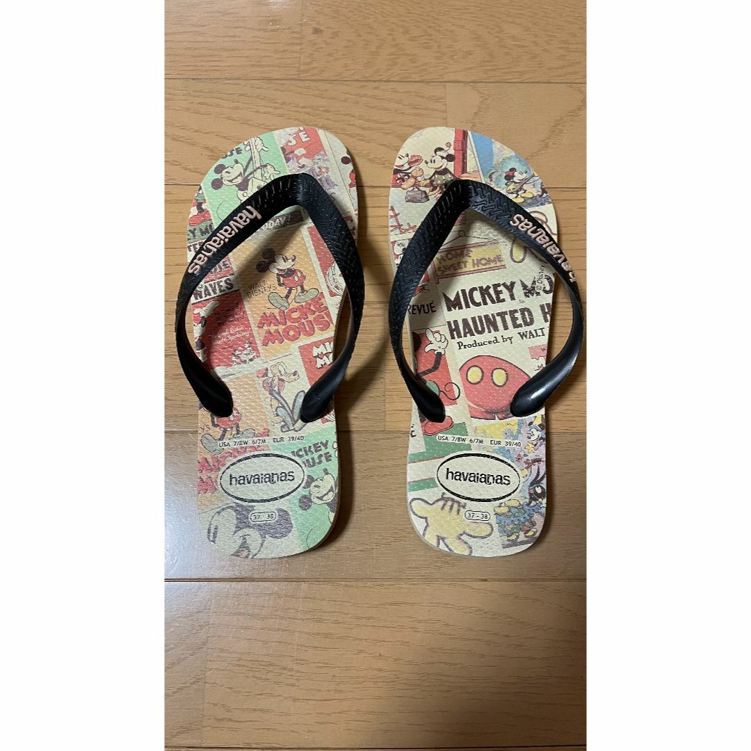 ハワイアナス ビーチサンダル レディース ディズニーコラボ