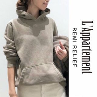 アパルトモンドゥーズィエムクラス(L'Appartement DEUXIEME CLASSE)の新品同様 アパルトモン REMI RELIEF Sweat Parka(パーカー)