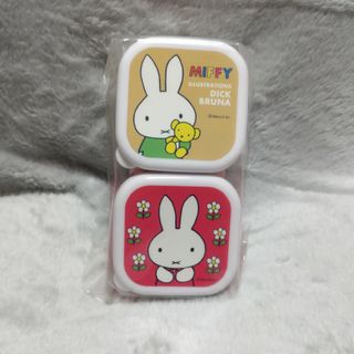 ミッフィー(miffy)のスクエア ミッフィミニシールケース BW21-5(弁当用品)