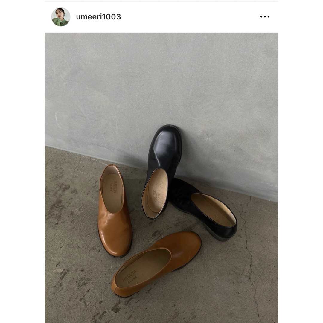 HARUTA×CLANE FLAT SHOES HARUTA×CLANE FLAT SHOES