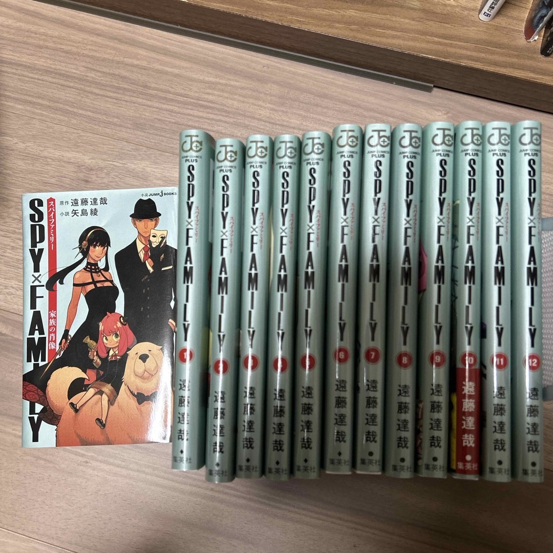 ＳＰＹ×ＦＡＭＩＬＹ　1〜10巻➕小説1冊 エンタメ/ホビーの漫画(その他)の商品写真