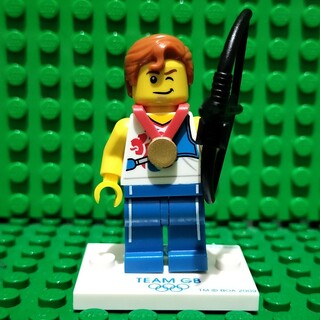 レゴ(Lego)の限定 LEGO 8909 2012年 ロンドンオリンピックアーチェリー選手(その他)