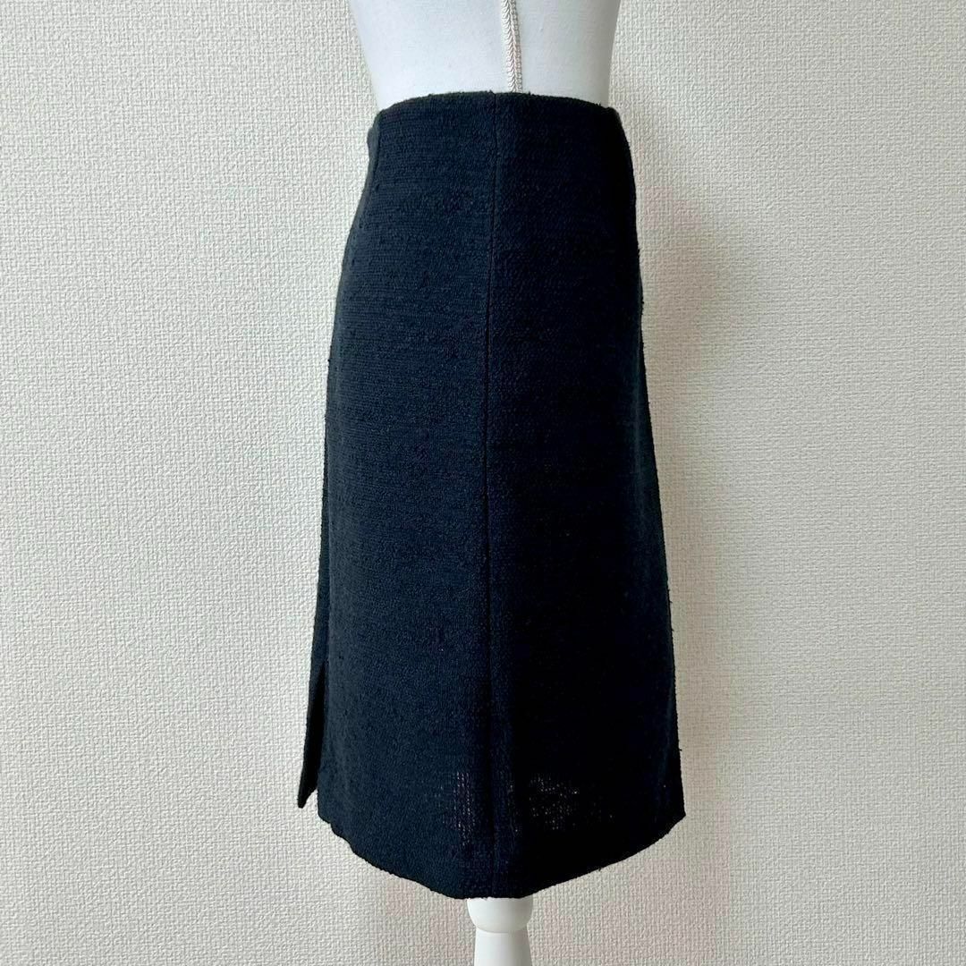 EIREHC×persodia フォーマル　ツイードジャケット　大きいサイズ　紺 レディースのフォーマル/ドレス(スーツ)の商品写真