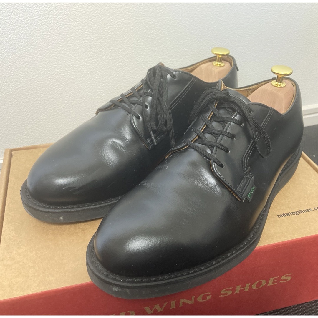 REDWING(レッドウィング)のレッドウィング　ポストマン　101 REDWING　革靴　レザーシューズ メンズの靴/シューズ(ブーツ)の商品写真