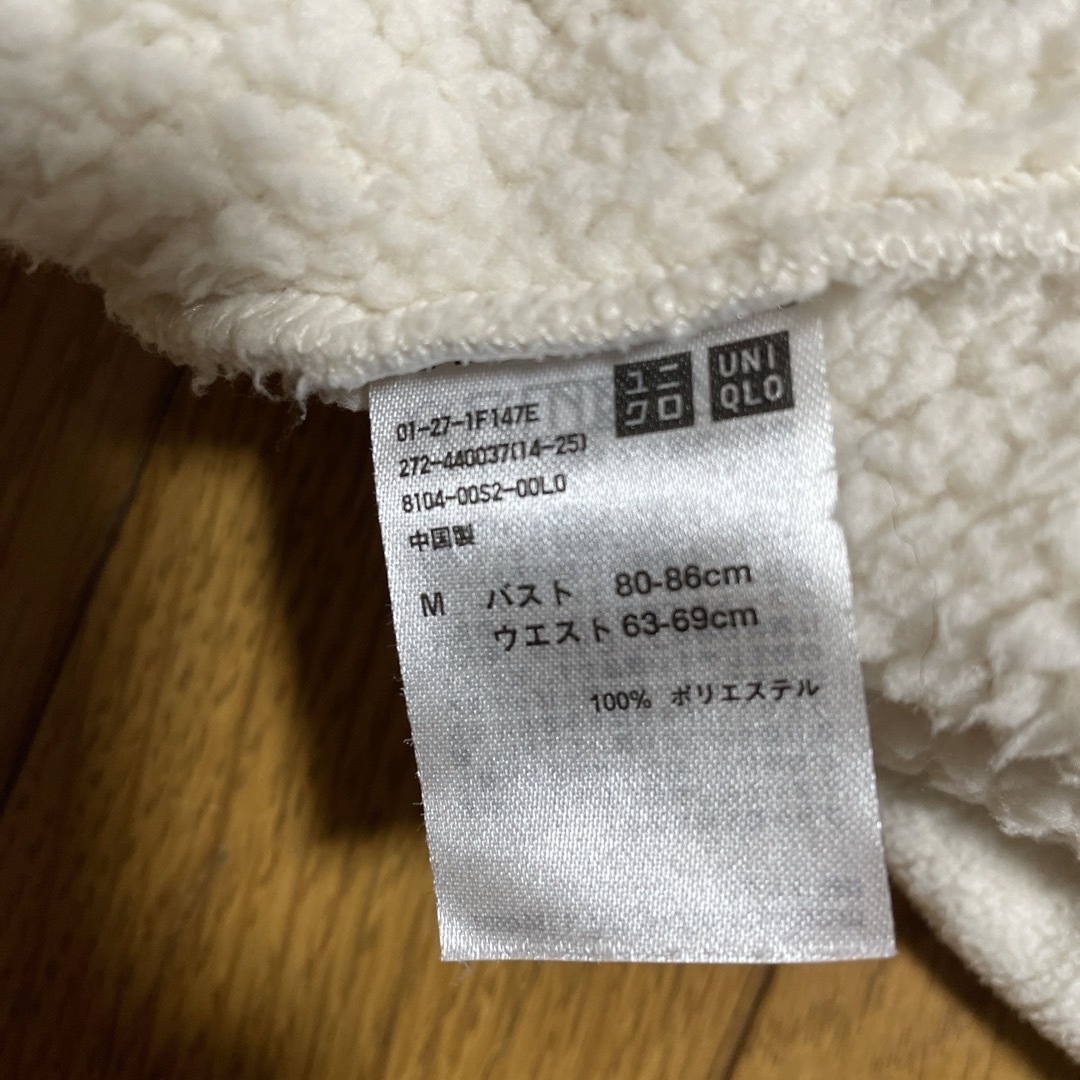 UNIQLO(ユニクロ)のユニクロライトボアフリーストップス レディースのジャケット/アウター(その他)の商品写真