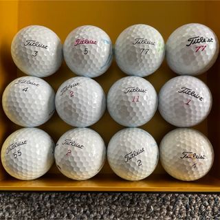 タイトリスト(Titleist)のタイトリスト Titleist ロストボール 12球1ダース　ホワイト(その他)