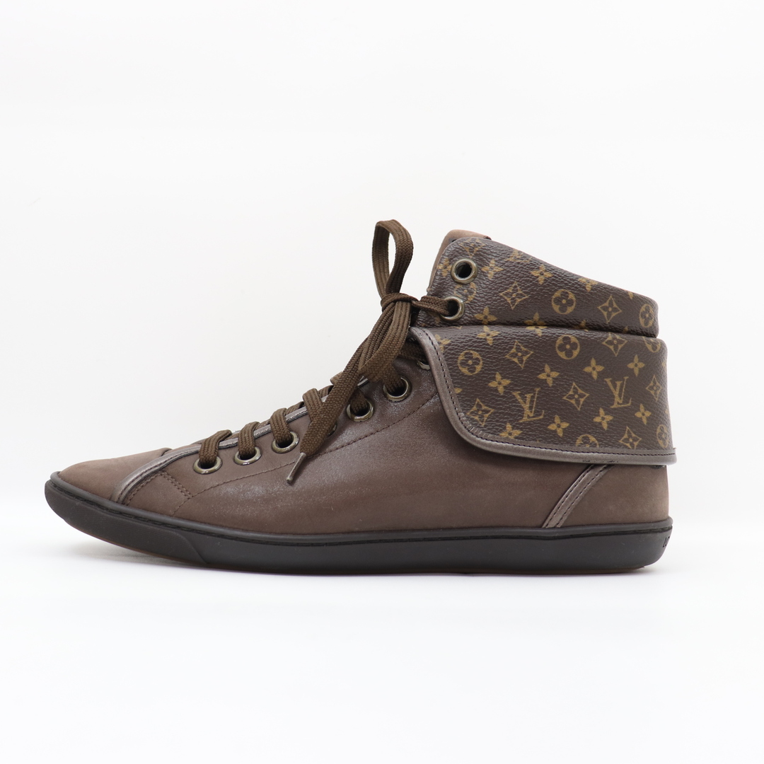 LOUIS VUITTON(ルイヴィトン)のITCAYGEOQNM8 美品 LOUIS VUITTON ルイヴィトン モノグラム ハイカット スニーカー レディース サイズ 37 1/2 レディースの靴/シューズ(スニーカー)の商品写真