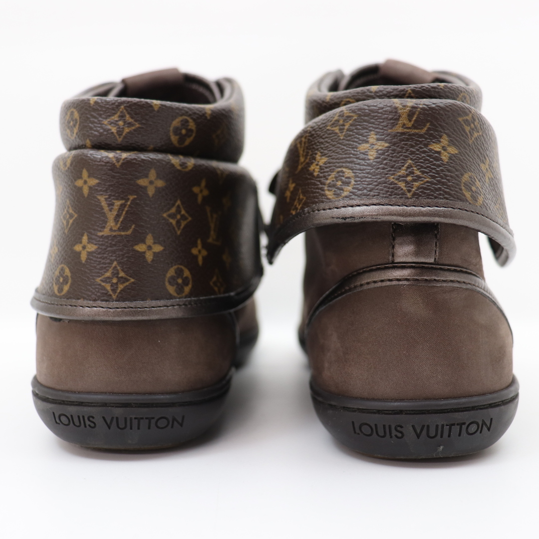 LOUIS VUITTON(ルイヴィトン)のITCAYGEOQNM8 美品 LOUIS VUITTON ルイヴィトン モノグラム ハイカット スニーカー レディース サイズ 37 1/2 レディースの靴/シューズ(スニーカー)の商品写真