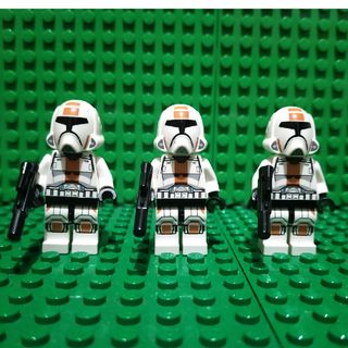 レゴ(Lego)のLEGO STAR WARS ミニフィグ 3体セット リパブリック トルーパー(その他)