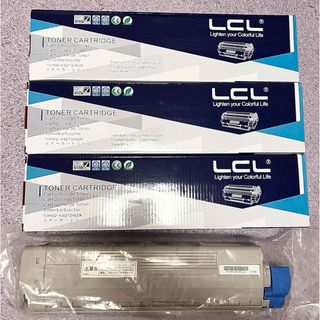 【新品・未使用】トナーカートリッジ 4色LCL OKI TNR-C3L 10Ｋ