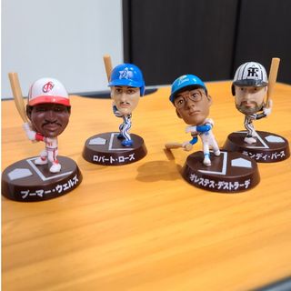 コカコーラ(コカ・コーラ)のプロ野球助っ人外人フィギュア(バース、デストラーデ、ロバートローズ、ブーマー)(スポーツ選手)