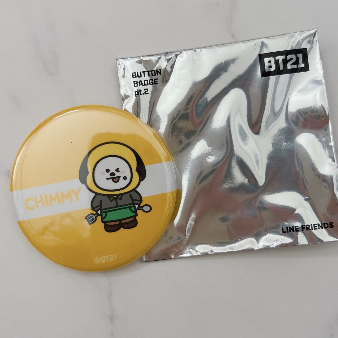 防弾少年団(BTS)(ボウダンショウネンダン)のBT21 CHIMMY タオル エンタメ/ホビーのタレントグッズ(アイドルグッズ)の商品写真