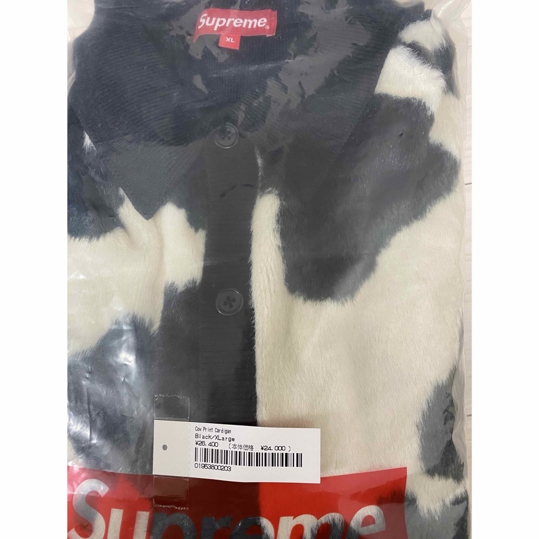 Supreme(シュプリーム)の2021fw Supreme Cow Print Cardigan XL メンズのトップス(カーディガン)の商品写真