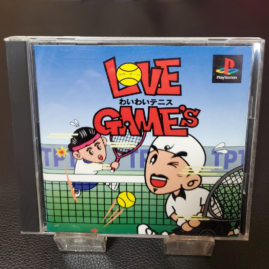 PlayStation(プレイステーション)のラブ・ゲーム ～わいわいテニス～ [LOVE GAME'S] ⓐ エンタメ/ホビーのゲームソフト/ゲーム機本体(家庭用ゲームソフト)の商品写真