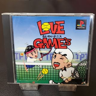 プレイステーション(PlayStation)のラブ・ゲーム ～わいわいテニス～ [LOVE GAME'S] ⓐ(家庭用ゲームソフト)