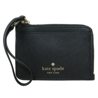 ケイトスペードニューヨーク(kate spade new york)のケイトスペード カードケース ストラップ付 KE701 001 レディース(名刺入れ/定期入れ)