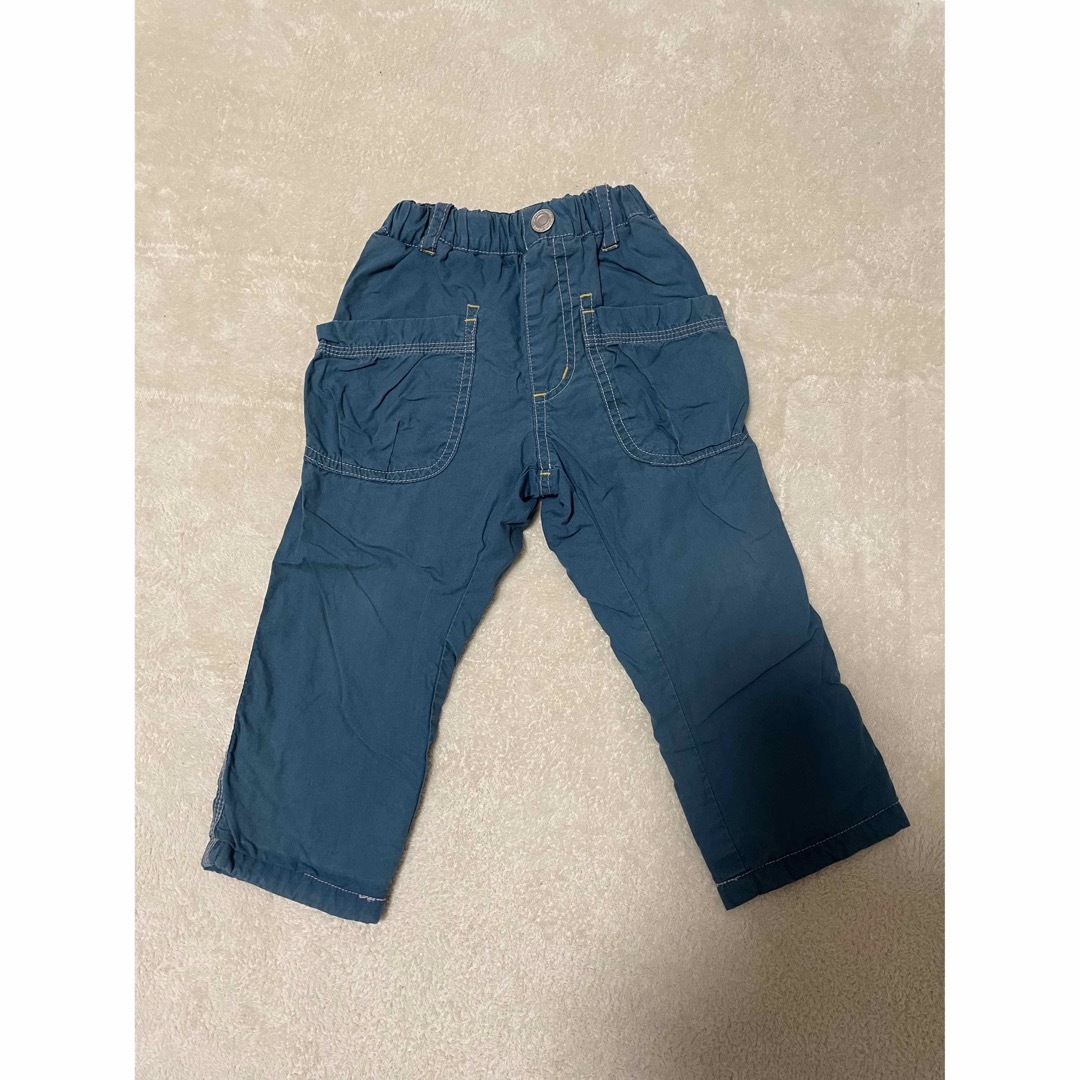 3can4on(サンカンシオン)の裏ボアパンツ　90 キッズ/ベビー/マタニティのキッズ服男の子用(90cm~)(パンツ/スパッツ)の商品写真