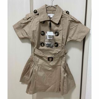 バーバリー(BURBERRY)の新品タグ付き♡トレンチワンピース4y=110㎝(ワンピース)