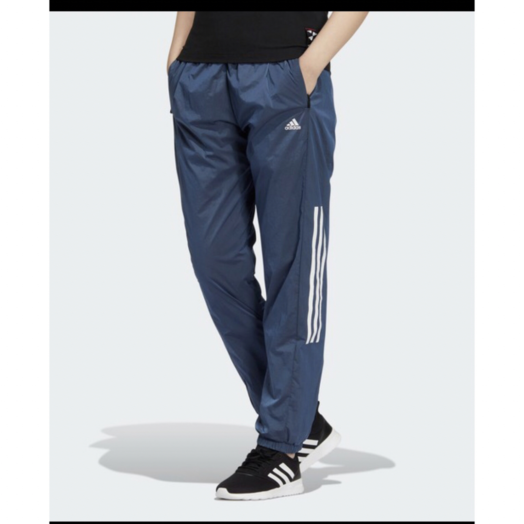 adidas(アディダス)の新品　レギュラーフィット ウインドパンツ / アディダス　XL 8470円のお品 レディースのパンツ(その他)の商品写真