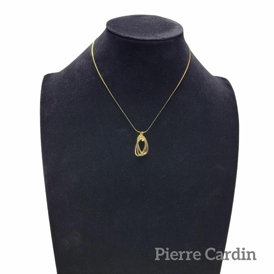 pierre cardin(ピエールカルダン)のPierre Cardin ネックレス 3連サークル ゴールド シルバー レディースのアクセサリー(ネックレス)の商品写真