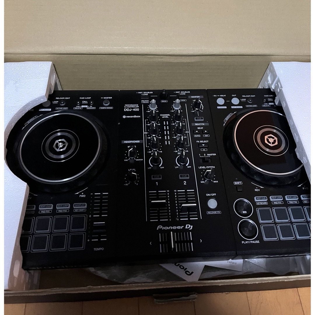 Pioneer(パイオニア)のPioneer DDJ-400 ジャンク 楽器のDJ機器(PCDJ)の商品写真