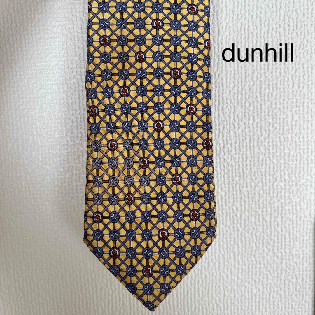 Dunhill(ダンヒル)のダンヒル　ネクタイ　イエロー メンズのファッション小物(ネクタイ)の商品写真