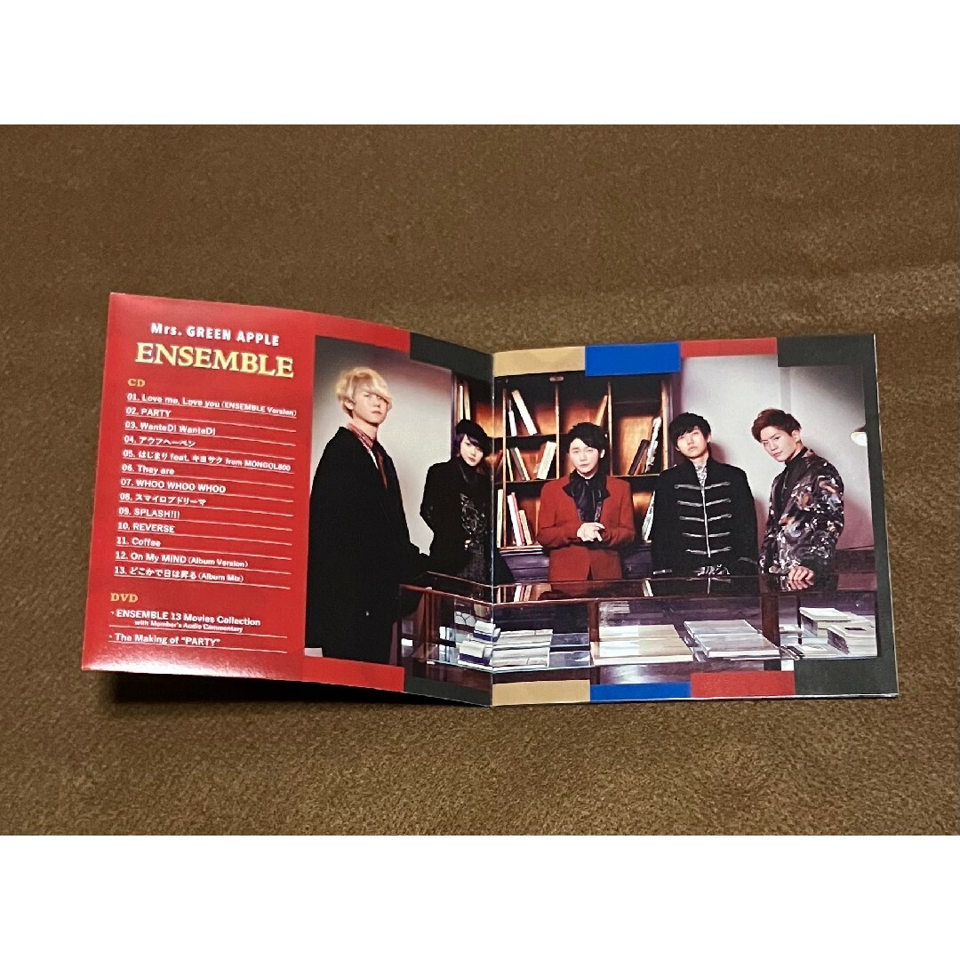 UNIVERSAL ENTERTAINMENT(ユニバーサルエンターテインメント)のMrs.GREEN APPLE ENSEMBLE（初回限定盤） CD DVD エンタメ/ホビーのCD(ポップス/ロック(邦楽))の商品写真