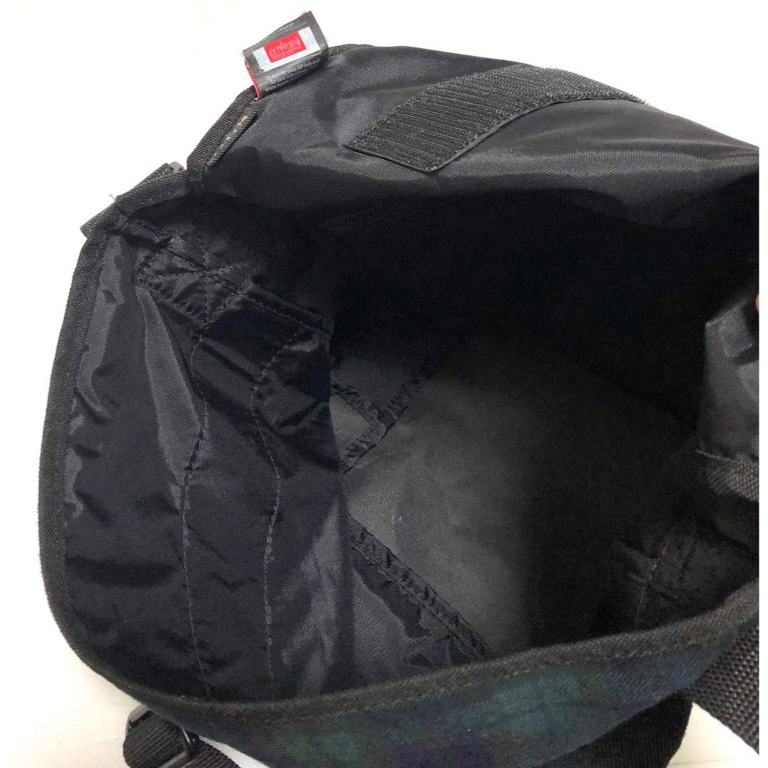 Manhattan Portage(マンハッタンポーテージ)のマンハッタンポーテージ　23121911　メッセンジャーバッグ S チェック　グ レディースのバッグ(ショルダーバッグ)の商品写真