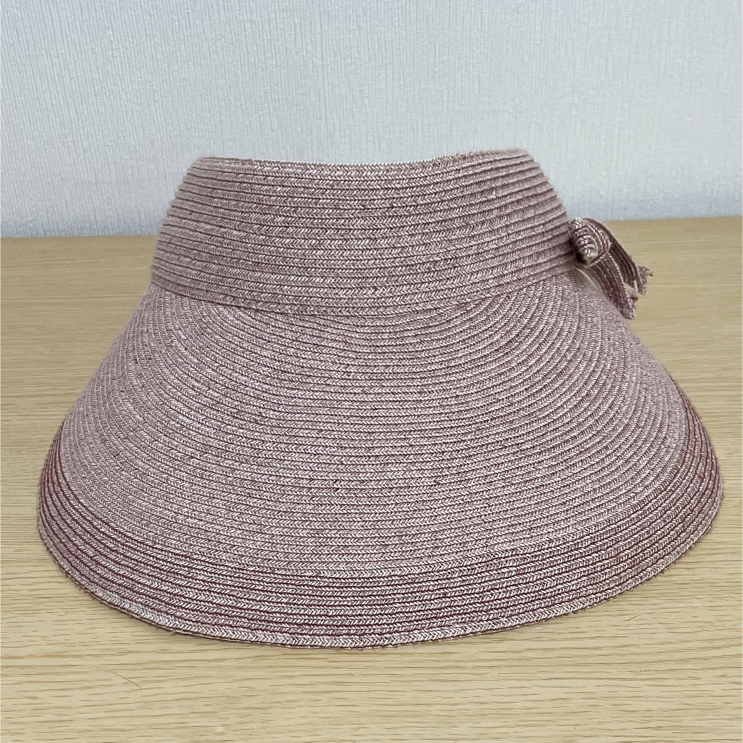 AURORA(アウロラ)のBeaurance 折りたたみ　帽子 レディースの帽子(麦わら帽子/ストローハット)の商品写真