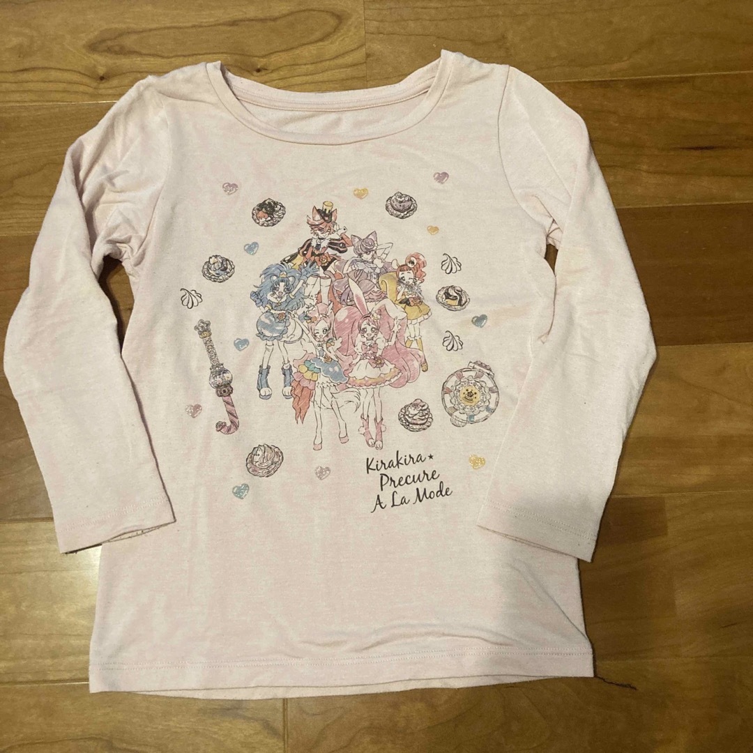 UNIQLO(ユニクロ)のUNIQLOヒートテック　プリキュア110センチ キッズ/ベビー/マタニティのキッズ服女の子用(90cm~)(下着)の商品写真