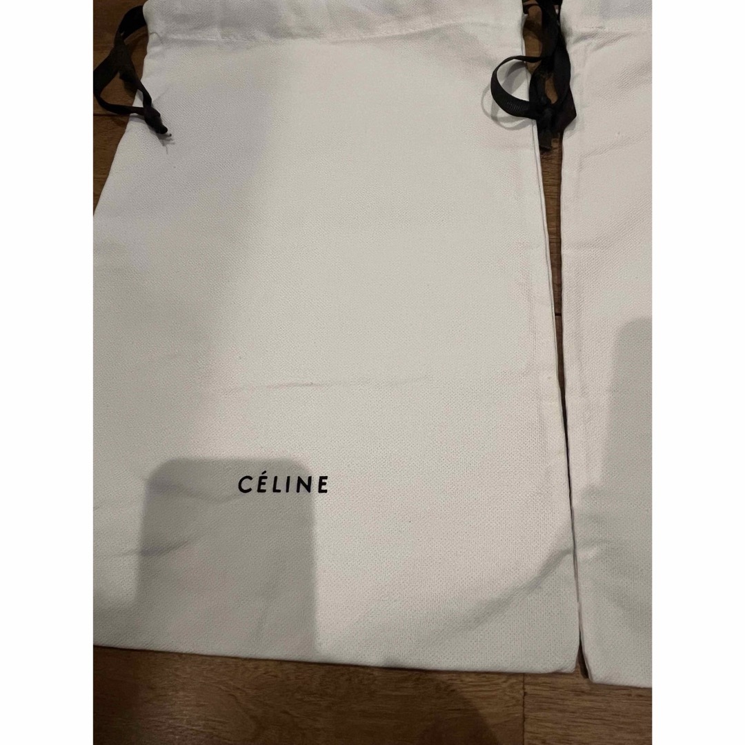 celine(セリーヌ)のセリーヌ CELINE 袋 巾着 保存袋 2枚 レディースのバッグ(ショップ袋)の商品写真