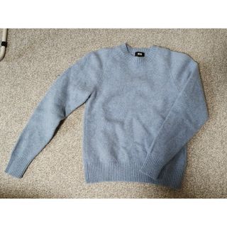 ユニクロ(UNIQLO)のUNIQLO　毛100%ニット　S・XS・キッズ(ニット)