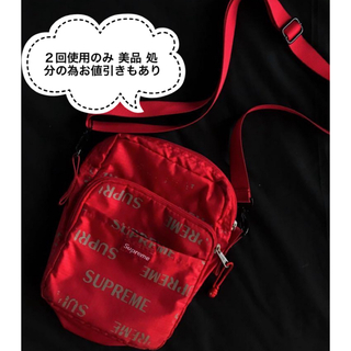 シュプリーム(Supreme)の3M Reflective Repeat Shoulder Bag  Red(ショルダーバッグ)