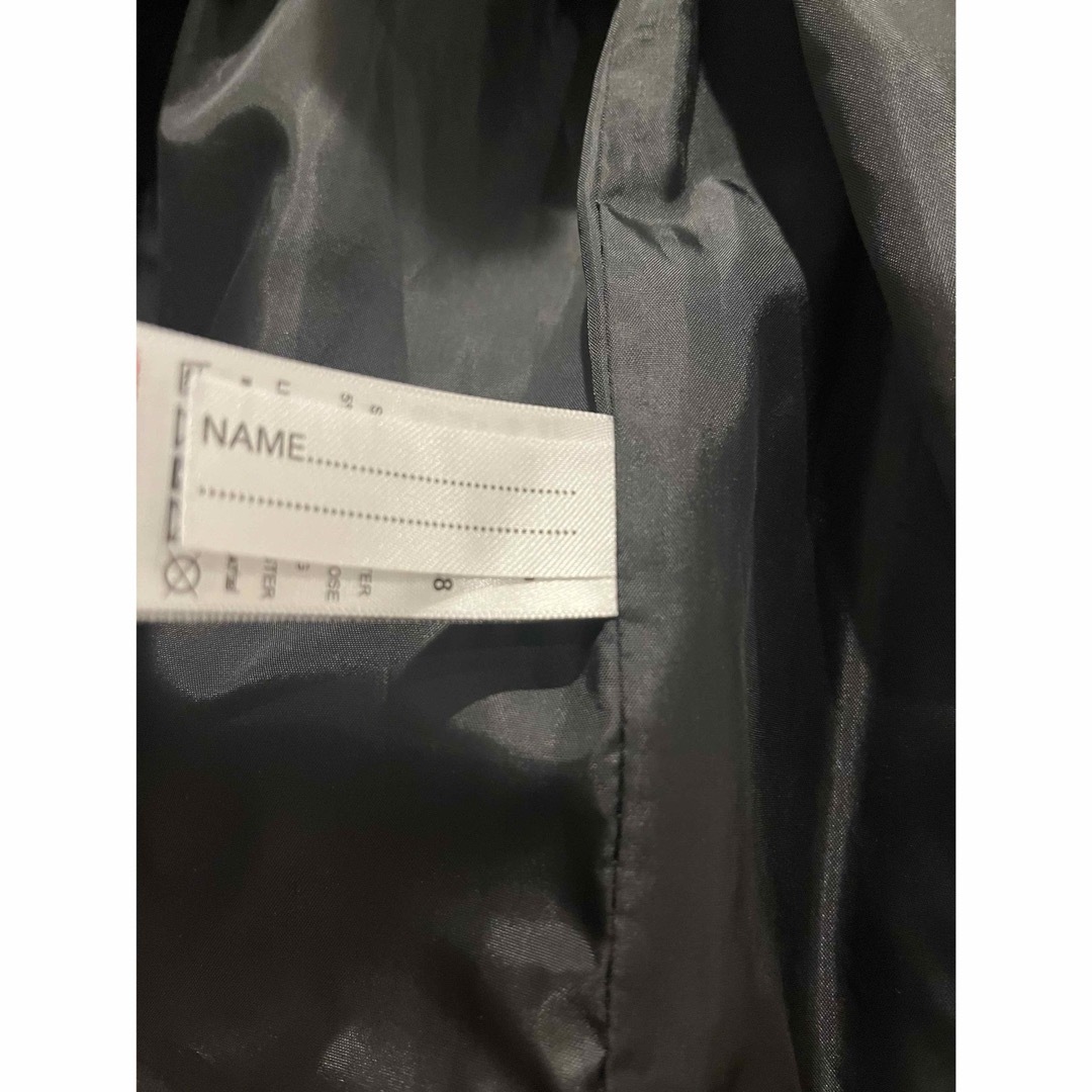 NEXT(ネクスト)のライダースジャケット ブラック エコレザー キッズ/ベビー/マタニティのキッズ服女の子用(90cm~)(ジャケット/上着)の商品写真