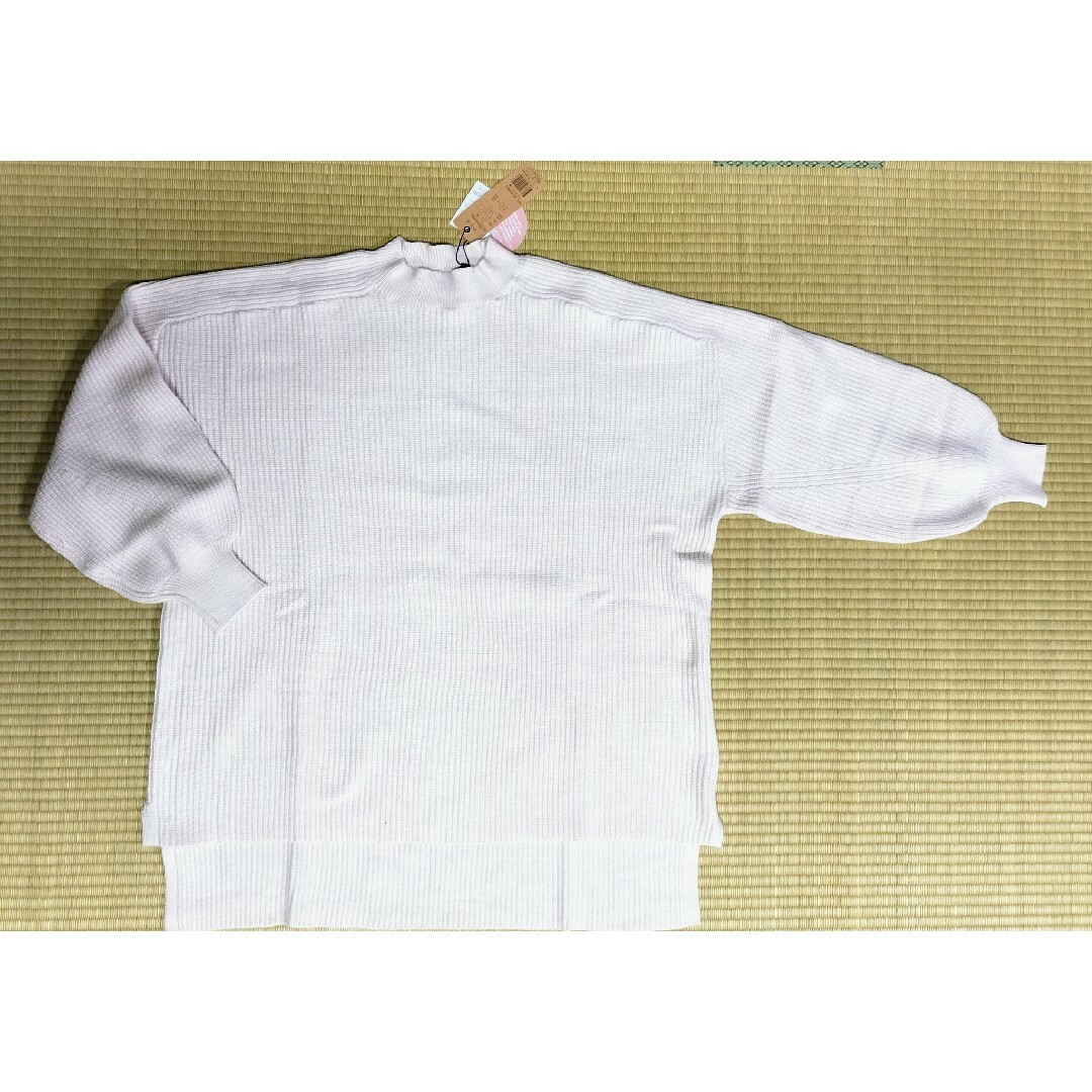 未使用　ボリューム袖 ニット チュニック r・p・s　ゆったりセーター レディースのトップス(チュニック)の商品写真