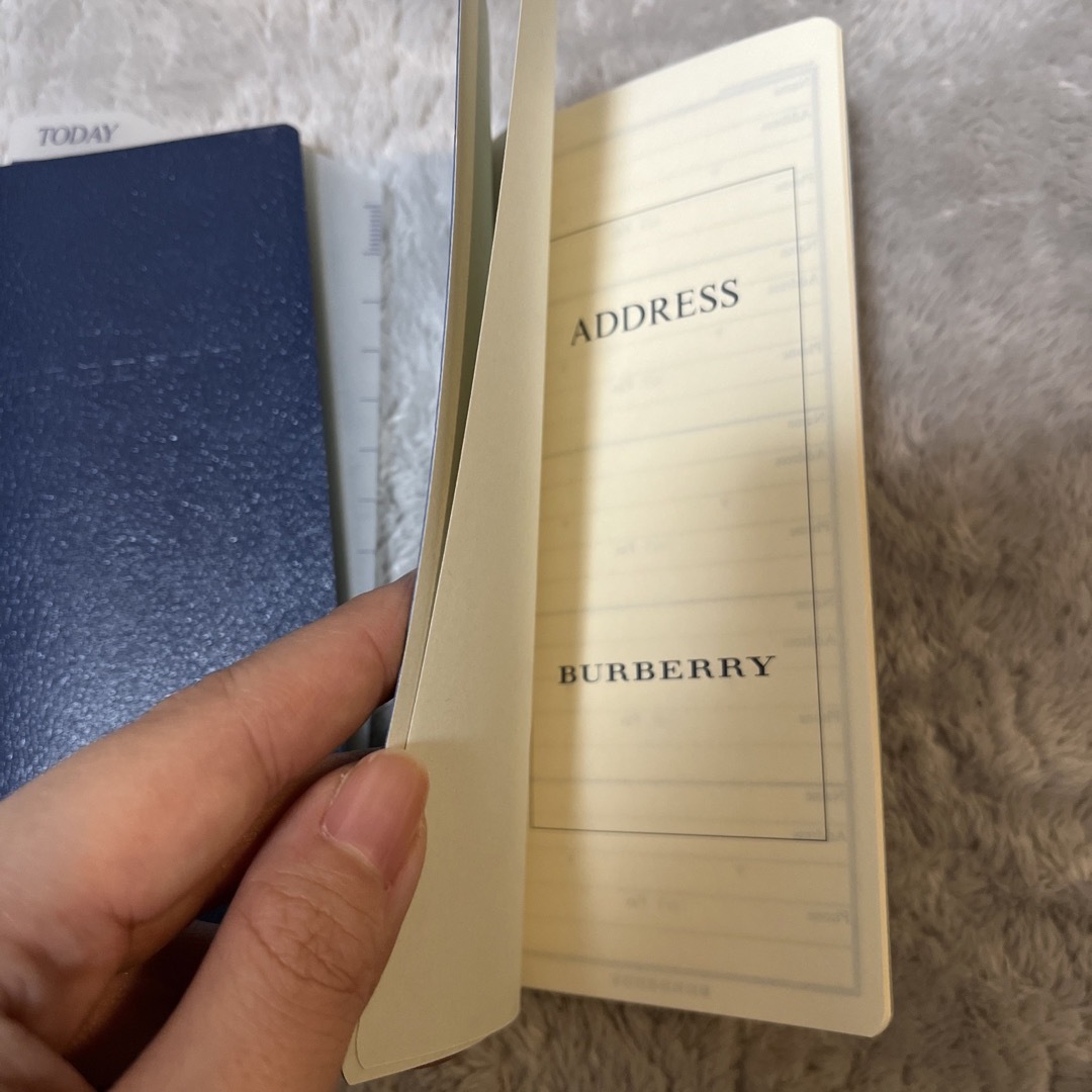 BURBERRY(バーバリー)のバーバリー　手帳　新品未使用 メンズのファッション小物(手帳)の商品写真