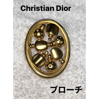 クリスチャンディオール(Christian Dior)のChristian Dior ブローチ(コサージュ/ブローチ)