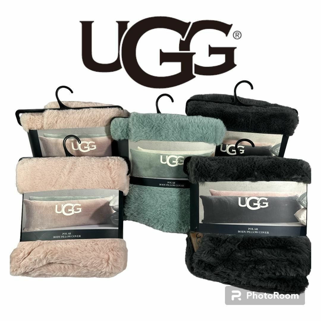 UGG(アグ)のUGG BODY PILLOW COVER CHARCOAL（チャコール） インテリア/住まい/日用品の寝具(シーツ/カバー)の商品写真