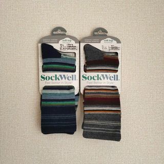 Sockwell マルチボーダーソックス 2足(ソックス)