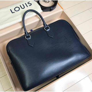 ルイヴィトン(LOUIS VUITTON)のLouis Vuitton Dandy MM ブリーフケース エピレザー(ビジネスバッグ)