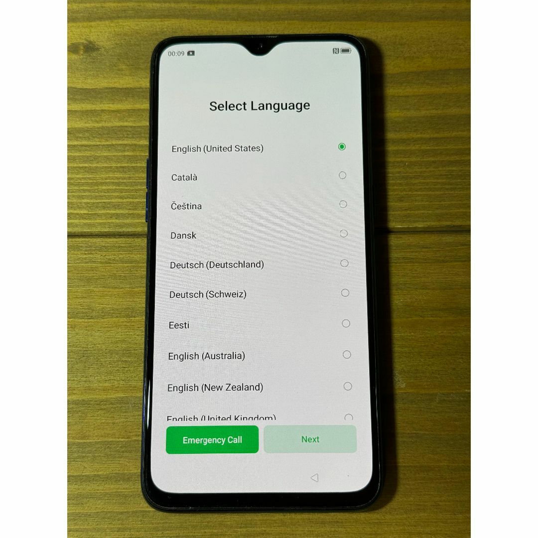 OPPO - OPPO オッポ Reno A 楽天版 128GB ブルー SIMフリー