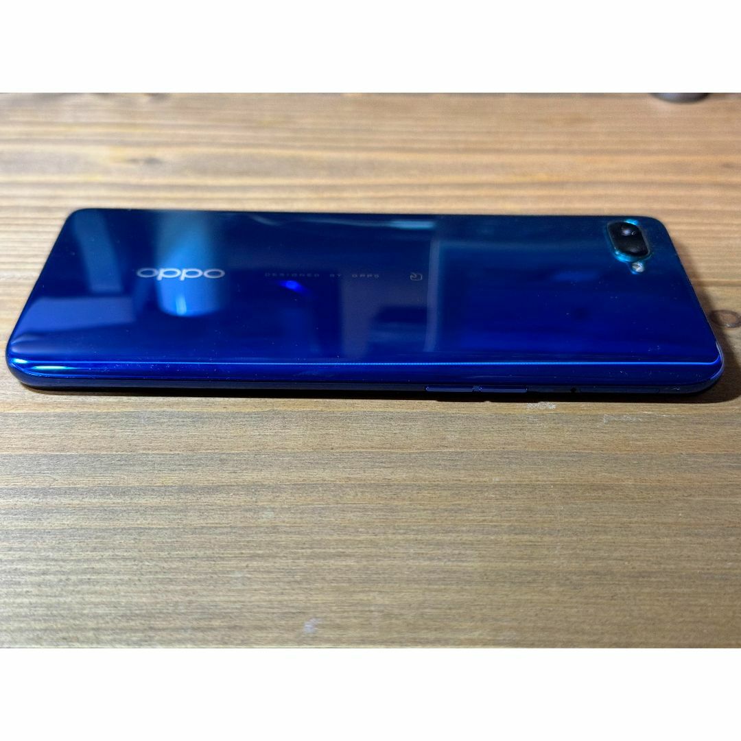 OPPO(オッポ)のOPPO オッポ Reno A 楽天版 128GB ブルー SIMフリー　 スマホ/家電/カメラのスマートフォン/携帯電話(スマートフォン本体)の商品写真